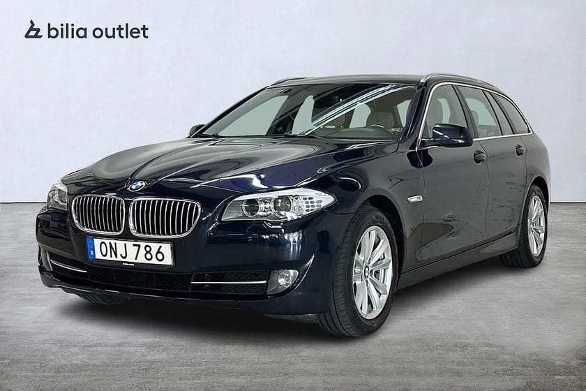 Bild 1 av BMW 525d xDrive Touring Steptronic 218hk Navi Backkamera Läder