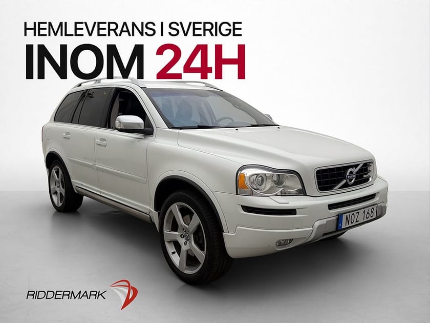 Bild 3 av Volvo XC90 D5 AWD 200hk R-Design 7-sits VOC Dragkrok Skinn