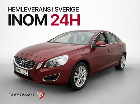 Volvo S60 DRIVe 115hk Summum Navi P-Sensor Skinn Elstol Drag