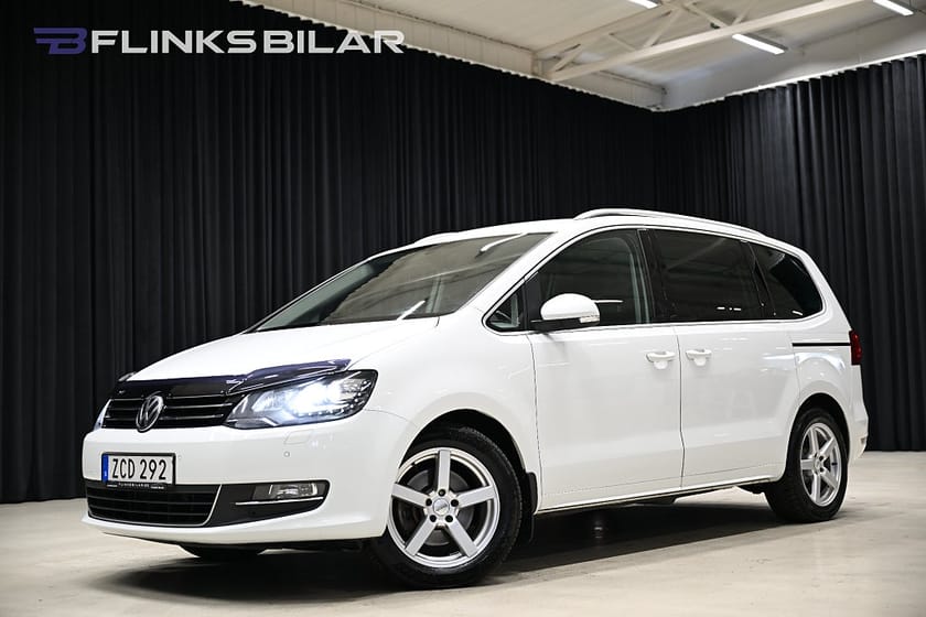 Bild 1 av Volkswagen Sharan 7-seater DSG GT 184HK 7-Sits|Drag|Värmare|Eldörrar|GPS|Backkamer