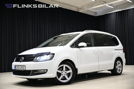 Volkswagen Sharan 7-seater DSG GT 184HK 7-Sits|Drag|Värmare|Eldörrar|GPS|Backkamer