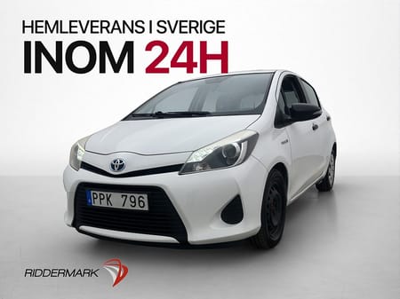 Toyota Yaris Hybrid 101hk Life Sensorer AC Låg-Skatt