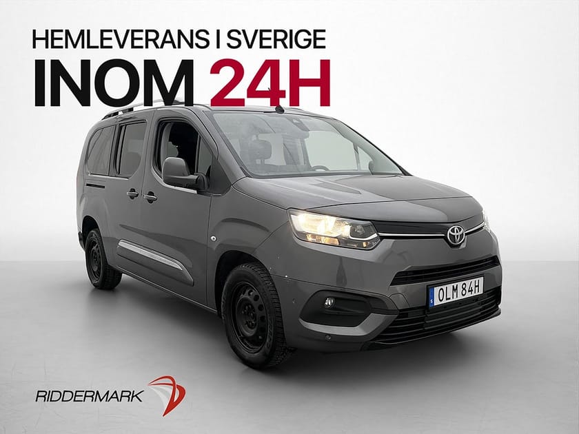 Bild 1 av Toyota ProAce City Verso 1.2 Turbo 130hk 7-Sits HuD 360°