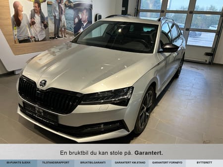 Škoda Superb Stasjonsvogn Sup3fl stv sportl d2004x4dsg