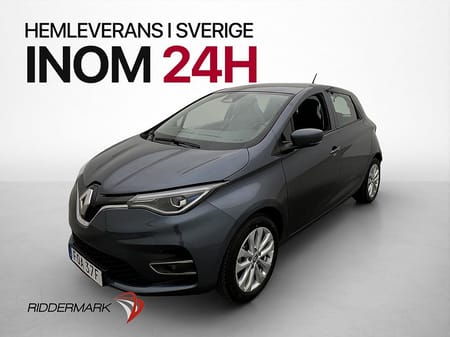 Renault ZOE R110 52 kWh 109hk FRIKÖPT BATTERI Navi Rattvärme