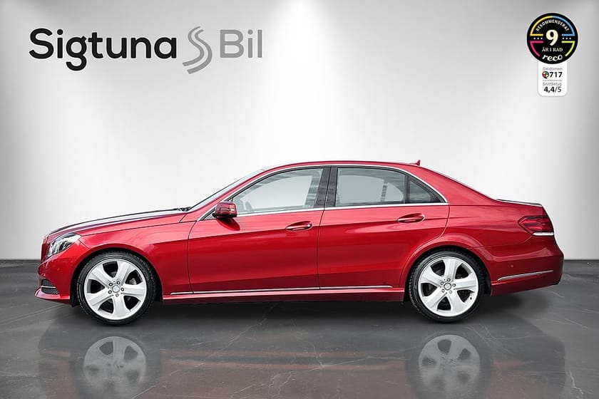 Bild 2 av Mercedes-Benz E 220 CDI BE Drag Motorvärmare GPS BT PDC FoB Fullservad Nybes