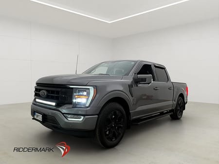 Ford F-150 SuperCrew Lariat Black Edt V8 4x4 BORLA Drag Pano Skinn B&O