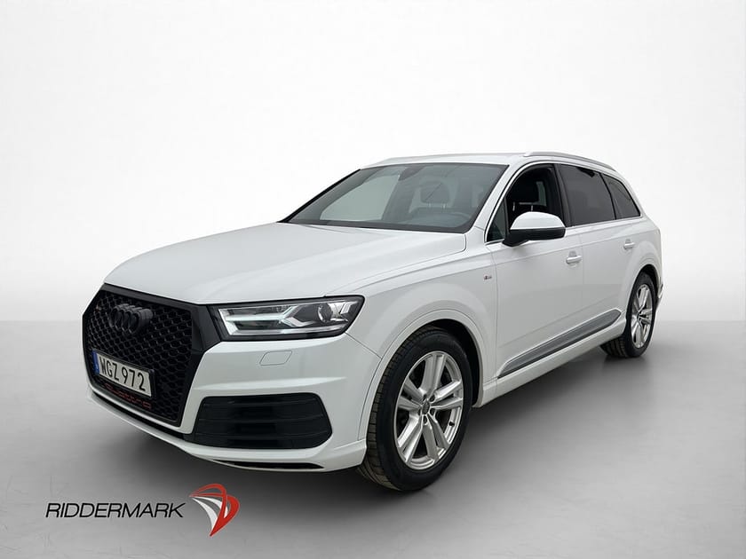 Bild 3 av Audi Q7 3.0 TDI S Line 7-Sits Sv-Optik Luft Kamera Värm Drag