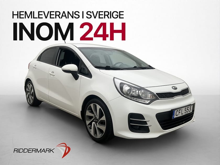 Bild 1 av Kia Rio 1.2 CVVT 84hk GLS Dragkrok Backkamera Navi Rattvärme