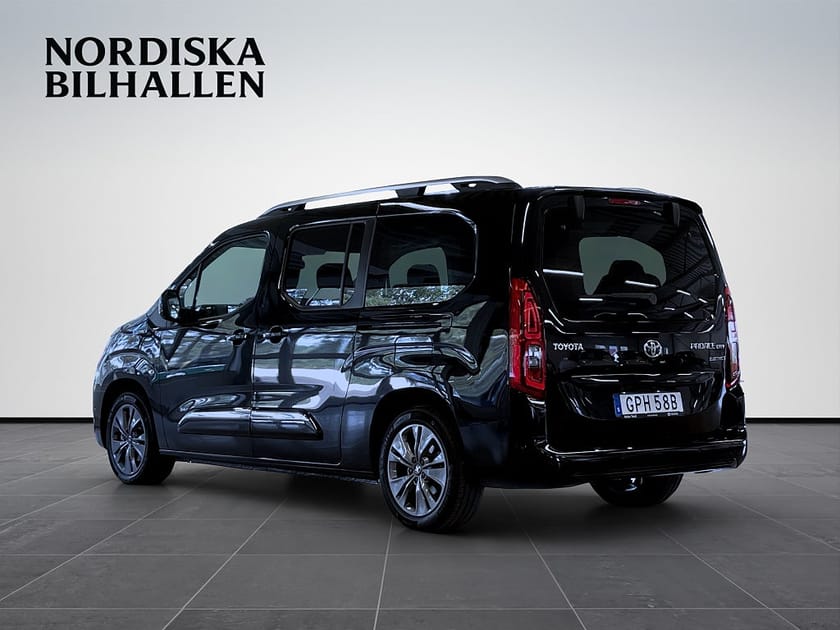 Bild 5 av Toyota ProAce City Verso Electric 50 kWh 7-Sits Kamera HUD Apple Car