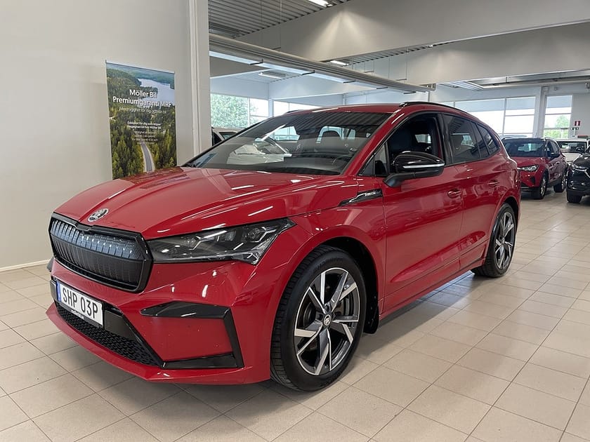 Bild 3 av Škoda Enyaq iV 80x Skoda 265HK Sportline / Elstol / Navigation