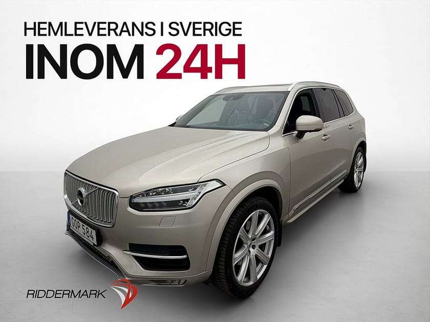 Bild 3 av Volvo XC90 T6 AWD Inscription 7-sits Drag BLIS Pano B&W