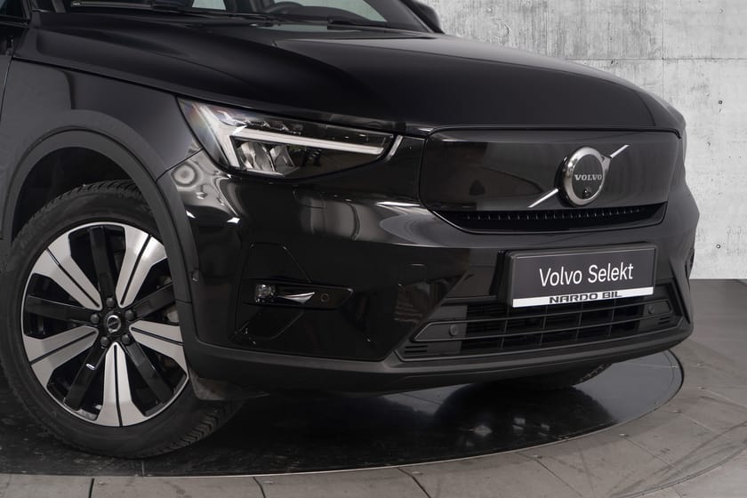 Bilde 2 av Volvo C40 Recharge Twin motor Ultimate 408 hk. Soltak/HK/360 kam/Varmepumpe/Krok
