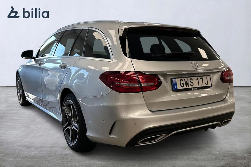 Bild 4 av Mercedes-Benz C 220 T d AMG Cockpit Navi Drag Skinn/Alcantara