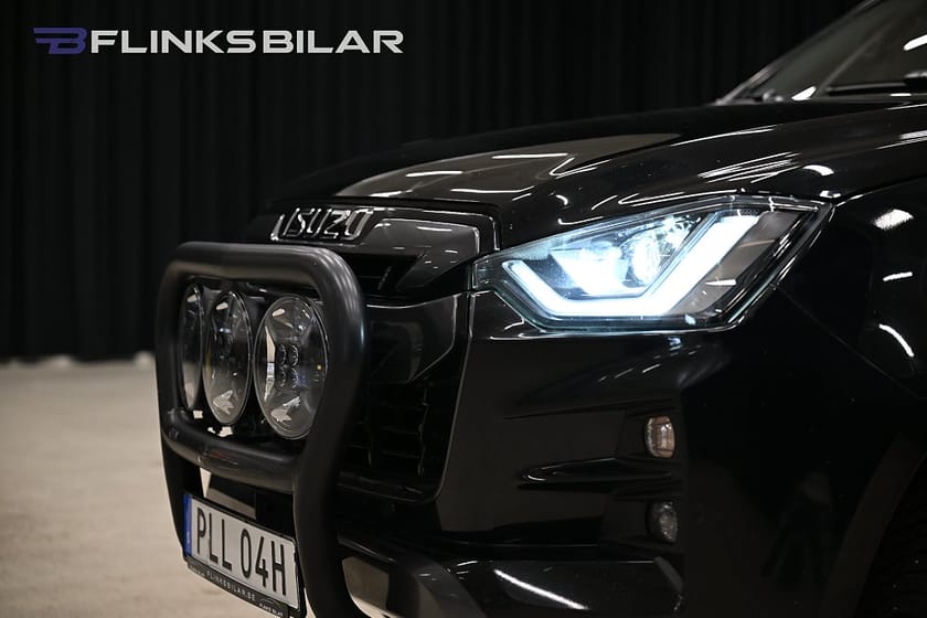 Bild 3 av Isuzu D-Max Crew Cab 163HK Automat|Kåpa|Drag|Värmare|XRX|Släde|EnÄgare|Moms