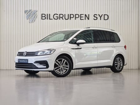 Volkswagen Touran 7-seater 7-sits 1.4 TSI BMT|R-Line|Dragkrok|CarPlay|Kamera|