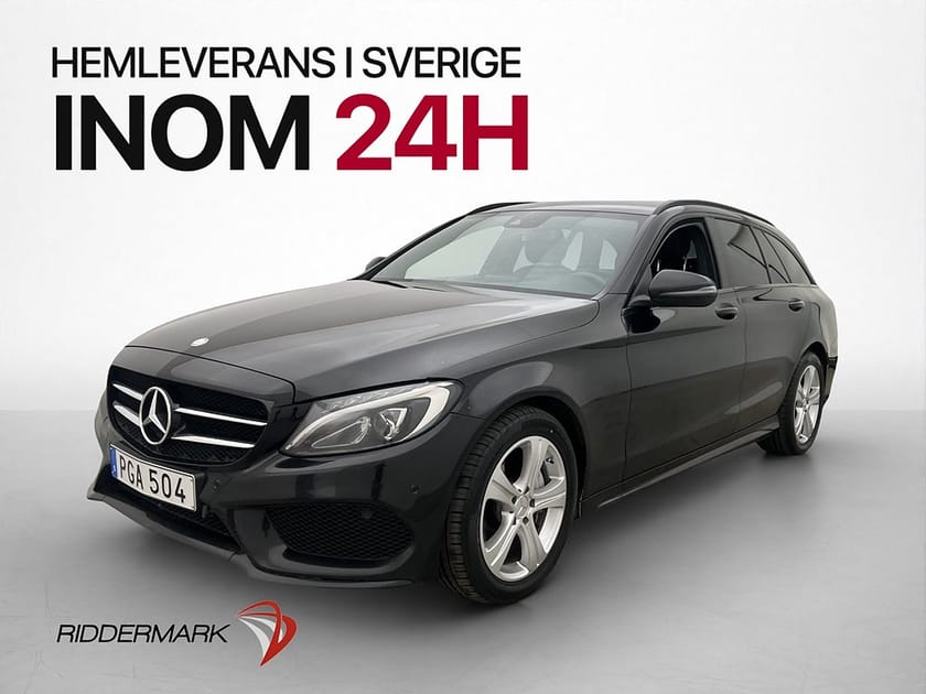 Bild 3 av Mercedes-Benz C 220 T d 4MATIC C220 170hk AMG Line Drag Skinn Värmare
