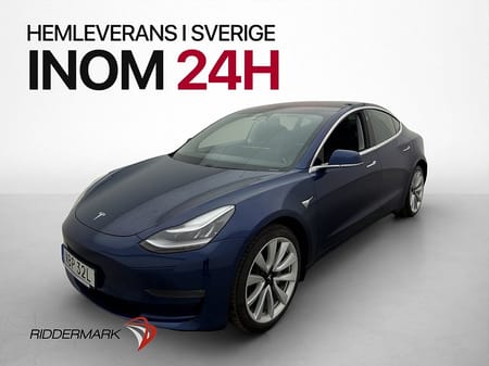 Tesla Model 3 Long Range AWD 440hk Autopilot Pano Svensksåld