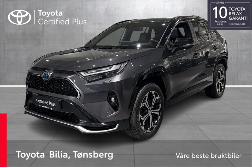 Bilde 1 av Toyota RAV4 Plug-in Hybrid AWD, Executive Bitone Panorama, koksgrå med sort tak