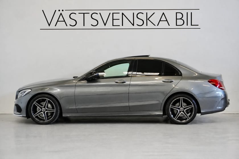 Bild 2 av Mercedes-Benz C 220 d 9G-Tronic AMG Pano/Burmester/Värmare