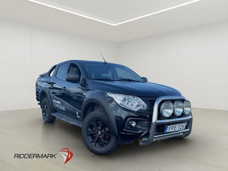 Fiat Fullback Double Cab Cross 4x4 181hk Värmare Drag Diff Skinn Moms