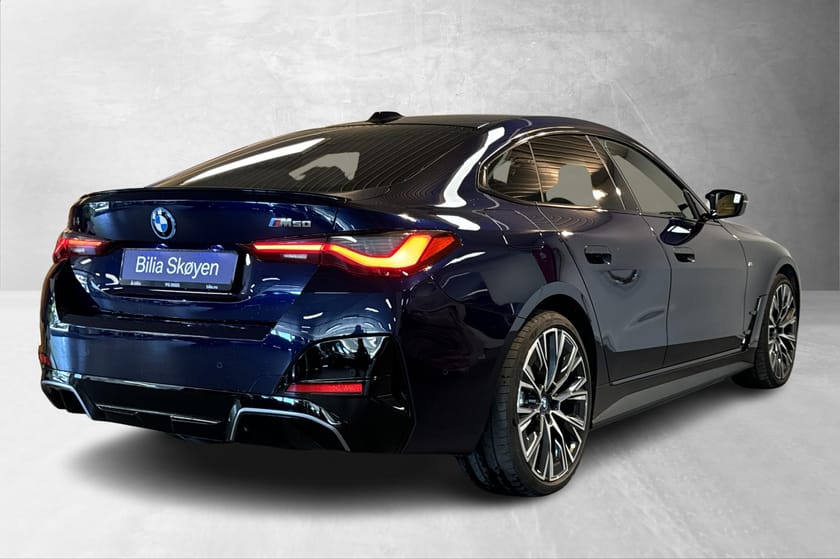 Bilde 3 av BMW i4 M50 xDrive Gran Coupé Fully Charged, Laser, H/K, El-Seter, Adp-Cruise