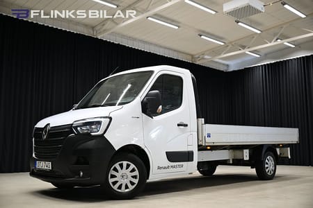 Renault Master Chassi Cab dCi 150HK L4 Långflak|Värmare|GPS|Kamkedja|Leasbar