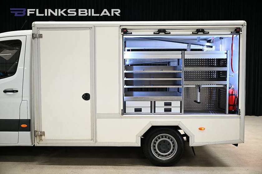Bild 5 av Mercedes-Benz Sprinter 316 CDI Chassi Servicebil|Aluca-Inredning|Påbyggnad|Webasto|Moms