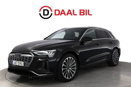 Audi Q8 55 e-tron quattro 114 kWh 408HK S-LINE P-VÄRM B&O® PANO LUFTFJÄD