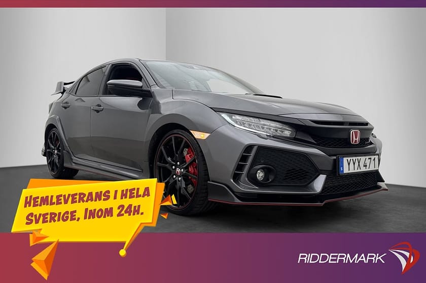 Bild 1 av Honda Civic Type R 2.0 320hk GT Kamera Keyless Adapt-fart