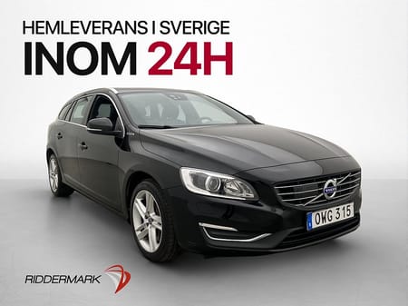 Volvo V60 D5 Twin Engine AWD Summum VOC Värm Kamera Drag