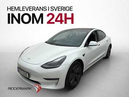 Tesla Model 3 Long Range AWD 440hk Pano Värmepump AP Drag