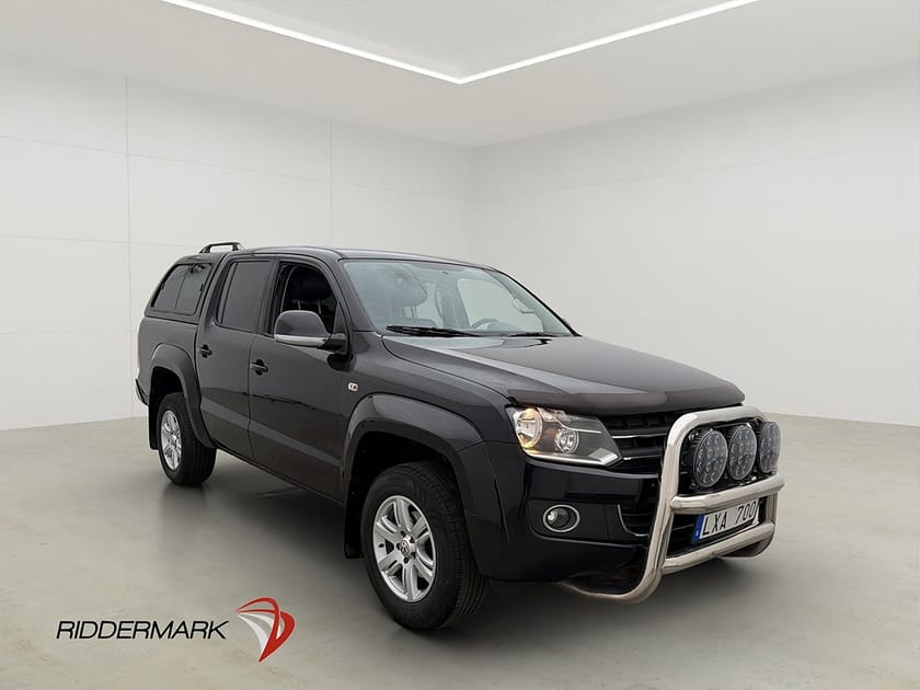 Bild 1 av Volkswagen Amarok DoubleCab 3.0t 2.0TDI 4M Värmare Dragkrok Skinn Diff Kåpa