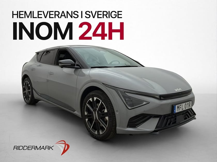 Bild 1 av Kia EV6 AWD Long Range GT-Line Taklucka HUD 360° Meridian