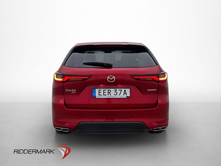 Bild 5 av Mazda CX-60 PHEV AWD Takumi Pano BOSE HUD 360° CarPlay Skinn