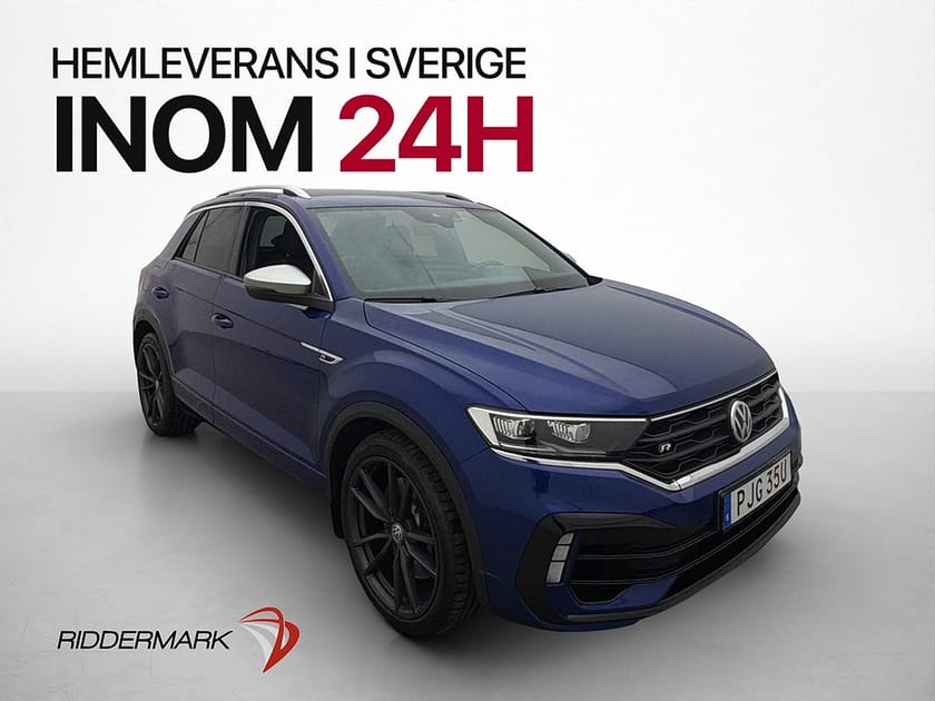 Bild 1 av Volkswagen T-Roc R 4M 300hk Cockpit BEATS Akrapovic Dragkrok
