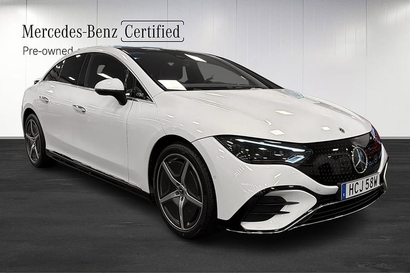Bild 2 av Mercedes-Benz EQE 350+ AMG Drag Panorama Burmester Distronic Rattvärme
