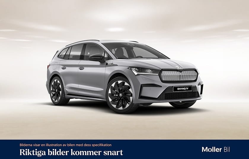 Bild 1 av Škoda Enyaq iV 80x Skoda 265hk, Sportline, Drag, Pano, 360 kamera