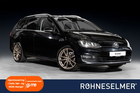 Volkswagen Golf Stasjonsvogn TSI Highline|Krok|Webasto|Norsk|Massasje|BT+