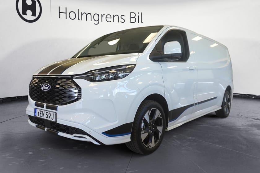 Bild 1 av Ford Transit Custom 82.5 kWh AWD E-Custom Skåp Sport 340l Elmotor 210kw 286hk 1-Växlad El