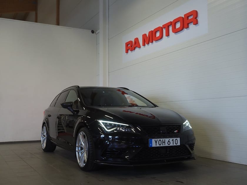 Bild 1 av SEAT León Cupra ST ST 2.0 TSI 300hk 4Drive |Pano|Backkamera|Milltek|