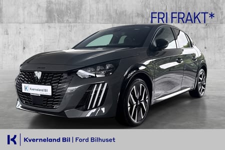 Peugeot e-208 GT 156 hk/Glasstak/Adaptiv Cruise+++