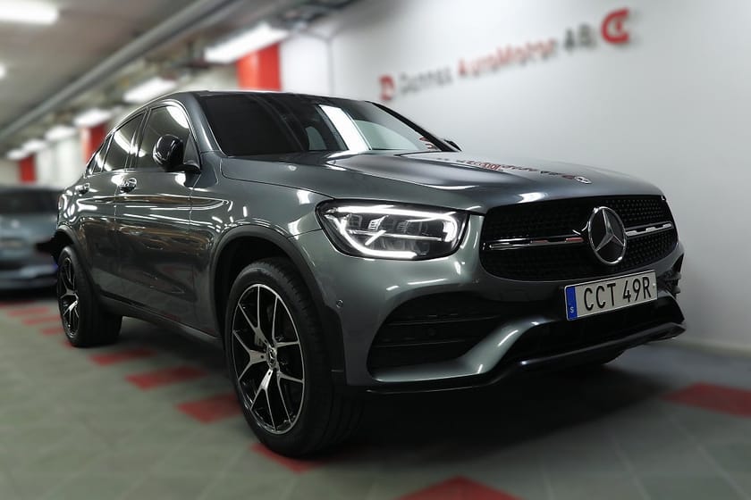 Bild 5 av Mercedes-Benz GLC 300 e Coupé 4MATIC 4M+ 360° kam Panorama AMG Night Drag SoV Hj