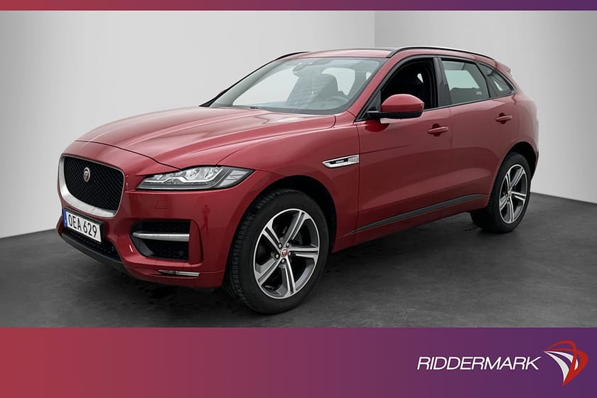 Bild 4 av Jaguar F-Pace 20d AWD R-Sport Pano Meridian Navi Skinn