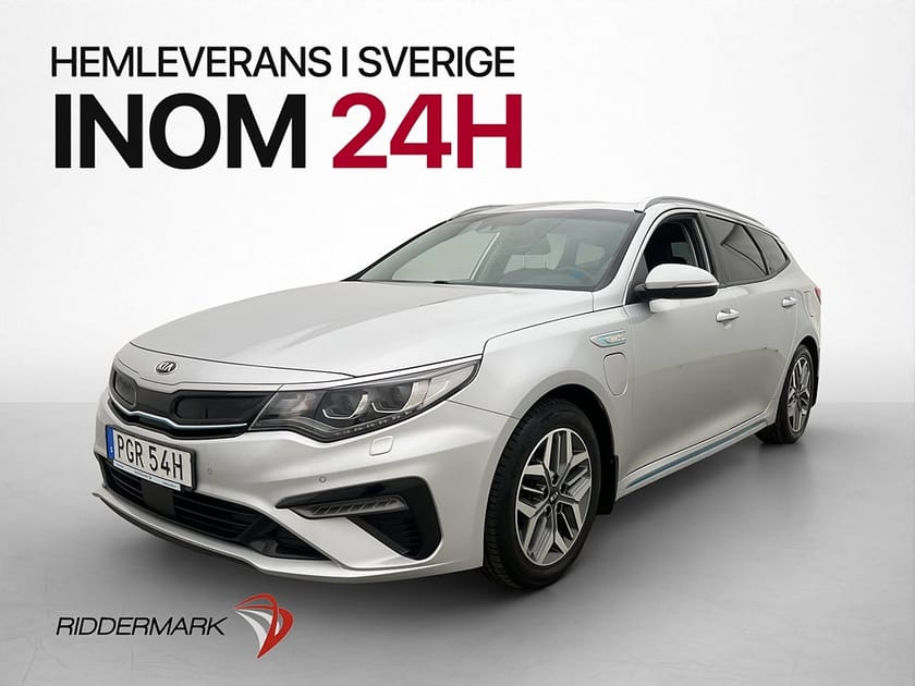 Bild 3 av Kia Optima Sport Wagon Plug-in Hybrid 205hk Advance Plus Skinn Drag H/K Kamera
