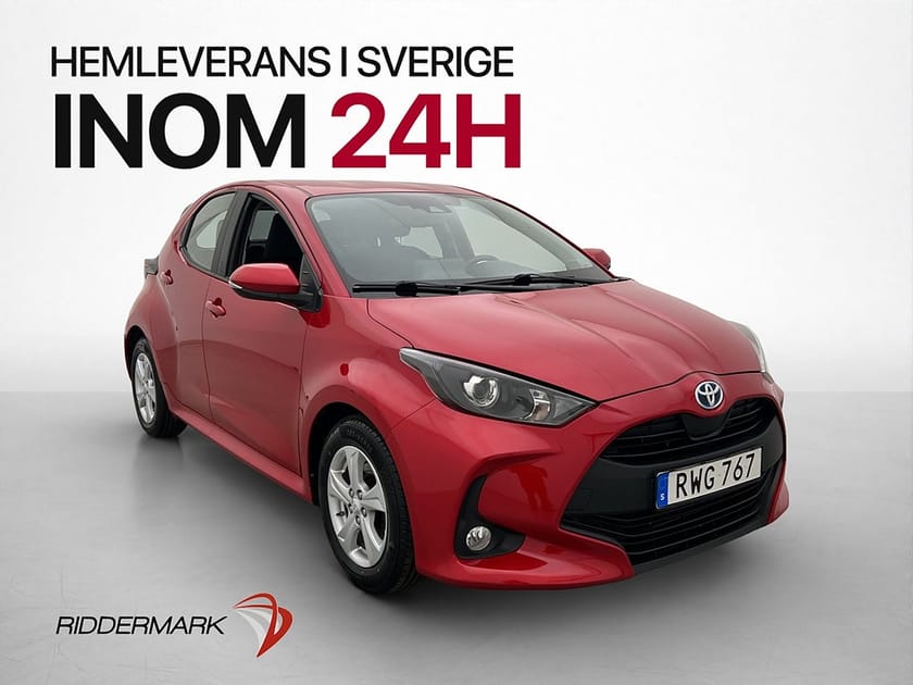 Bild 1 av Toyota Yaris Hybrid Active MOMS Kamera Adapt-fart 1 brukare