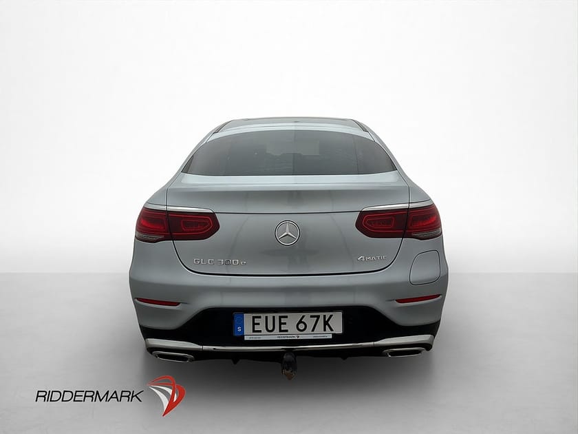 Bild 5 av Mercedes-Benz GLC 300 e Coupé 4MATIC 4M AMG Burm P-Värm 360° Skinn
