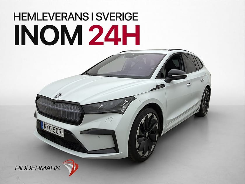 Bild 4 av Škoda Enyaq iV 80x Skoda Crystal Värmare Pano Canton Kamera HuD Navi
