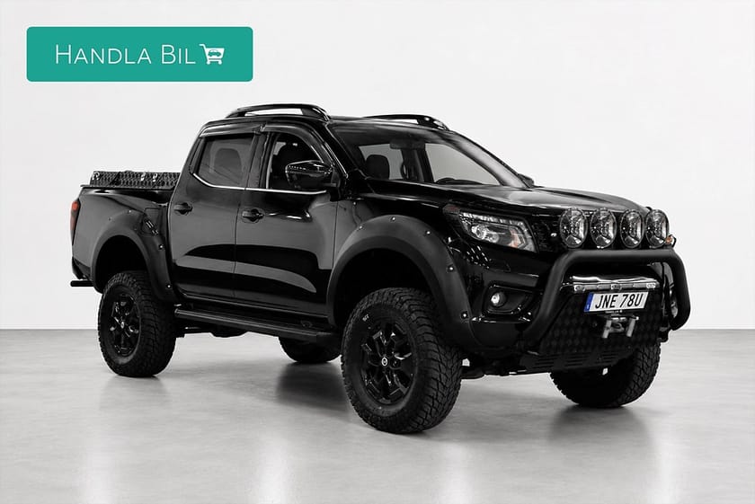 Bild 4 av Nissan Navara Dubbelhytt 2.3 dCi 4WD Aut Vinsch Drag B-kam Navi 190hk