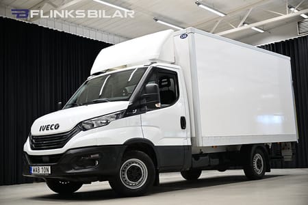 Iveco Daily 35-140 Chassi Cab 136HK Automat|Volymskåp|BG-Lyft|Sidodörr|Lågmil|Leasbar